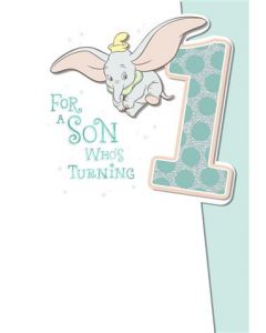 1ST BIRTHDAY SON 125 25485147 Disney 125 EVERYDAY (Pack Size: 6)