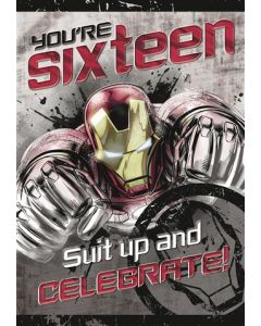 16TH BIRTHDAY MAL 075 25487373 Marvel 075 EVERYDAY (Pack Size: 6)