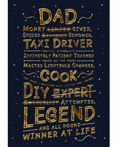 Mad As Cheese DAD OPN 075 Father's Day 25487738 075 FATHERS DAY (Pack Size: 3)