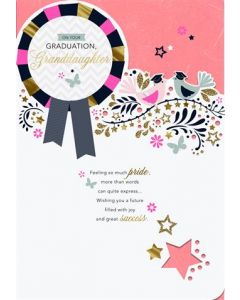 GRADUATION GRANDDAUGHTER 25490395 Handpicked 090 EVERYDAY (Pack Size: 6)