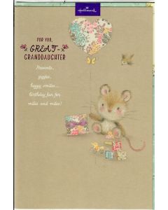 GREAT GRANDDAUGHTER OPN 050 25492763 050 EVERYDAY (Pack Size: 6)