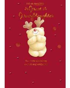 GREAT GRANDDAUGHTER OPN 075 25493670 Forever Friends 075 CHRISTMAS (Pack Size: 6)