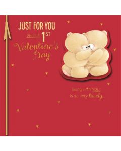 FIRST VALENTINES OPN 125 25494074 Forever Friends 125 VALENTINE (Pack Size: 3)