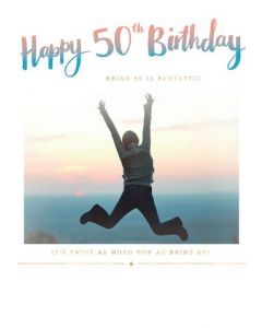 50TH BIRTHDAY OPEN 075 25494678 075 EVERYDAY (Pack Size: 6)