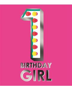 1ST BIRTHDAY FEM 050 25495925 Tidy Friday 050 EVERYDAY (Pack Size: 6)