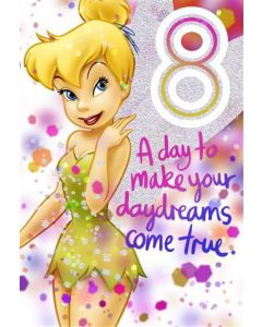8TH BIRTHDAY FEM 050 25497957 Disney 050 EVERYDAY (Pack Size: 6)