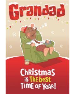 GRANDAD OPN 050 25504594 Mad As Cheese 050 CHRISTMAS (Pack Size: 6)