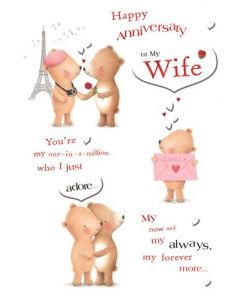 ANNIVERSARY 25507799 Ted and Ginger 090 EVERYDAY (Pack Size: 6)