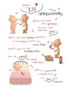 ANNIVERSARY OUR 090 25507800 Ted and Ginger 090 EVERYDAY (Pack Size: 6)