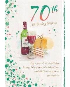 70TH BIRTHDAY OPN 075 25512569 075 EVERYDAY (Pack Size: 6)