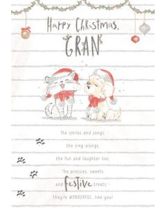GRAN OPN 075 25516351 Poppy And Frank 075 CHRISTMAS (Pack Size: 6)