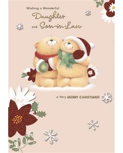 DAUGHTER AND SON IN LAW 090 25517669 Forever Friends 090 CHRISTMAS (Pack Size: 3)