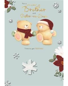 BROTHER AND SIS IN LAW 090 25517967 Forever Friends 090 CHRISTMAS (Pack Size: 3)