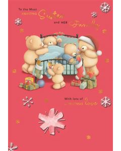SISTER AND FAMILY 075 25518009 Forever Friends 075 CHRISTMAS (Pack Size: 6)