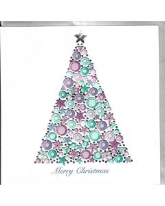 BOXED CARDS CONTEMPORARY TREE 6 Christmas 25522075 CHRISTMAS (Pack Size: 16)