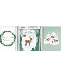 BOXED CARD MULTICHOICE NORDIC SCENES Christmas 25522091 CHRISTMAS (Pack Size: 12)