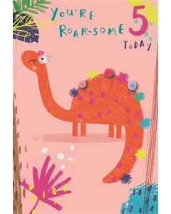 5TH BIRTHDAY FEMALE 075 25524013 075 EVERYDAY (Pack Size: 6)
