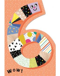 6TH BIRTHDAY OPEN 035 25524098 035 EVERYDAY (Pack Size: 6)