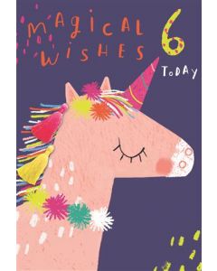 6TH BIRTHDAY FEMALE 075 25524103 075 EVERYDAY (Pack Size: 6)