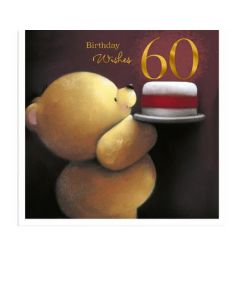 60TH BIRTHDAY OPN 075 25525292 Forever Friends 075 EVERYDAY (Pack Size: 6)