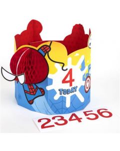 SPIDERMAN WEARABLE CROWN 225 25525511 Marvel 225 EVERYDAY (Pack Size: 6)