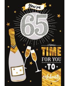 65TH BIRTHDAY OPN 90 25526462 Ra Ra Ritz 090 EVERYDAY (Pack Size: 6)
