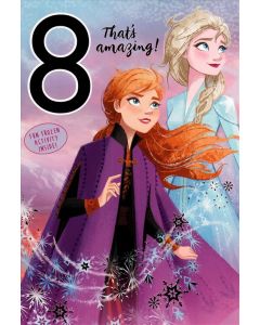8TH BIRTHDAY FEMALE 075 25531112 075 EVERYDAY (Pack Size: 6)