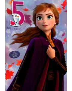 5TH BIRTHDAY FEM 075 25532877 Disney 075 EVERYDAY (Pack Size: 6)