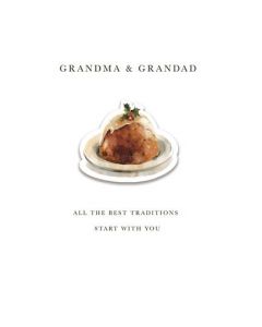 GRANDMA AND GRANDAD OPEN 075 25543051 Pencil House 075 CHRISTMAS (Pack Size: 6)