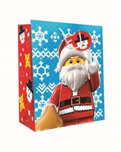 FSC GIFTBAG LARGE LEGO XMAS 21 25554574 Lego 053 CHRISTMAS (Pack Size: 6)