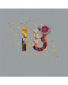 18TH BIRTHDAY FEMALE 075 25554662 Stormy Blossoms 075 EVERYDAY (Pack Size: 6)
