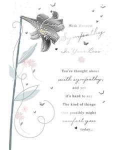 SYMPATHY OPEN 050 25554737 Hallmark 050 EVERYDAY (Pack Size: 6)