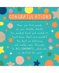 CONGRATULATIONS OPEN 075 25554739 Poeticool 075 EVERYDAY (Pack Size: 6)