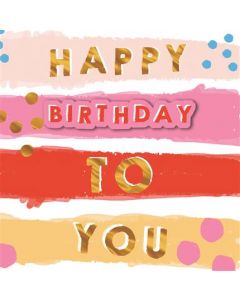 FEMALE BIRTHDAY 075 25555522 Hallmark 075 EVERYDAY (Pack Size: 6)