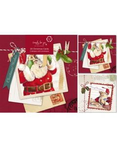 TRAD SANTA CELLO 25557024 Hallmark Value 055 CHRISTMAS (Pack Size: 24)