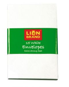 ENVELOPE L/BRAND DUKE WHTE 15s (Pack Size: 20s)