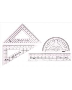 MATHS OXFORD SMALL GEOMETRY SET HELIX (Pack Size: 10)