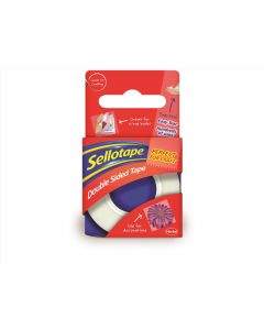 TAPE DOUBLE SIDED 15mm x 5m  SELLOTAPE (Pack Size: 12)