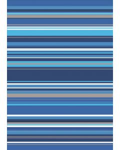 Gift Wrap Blue Stripes (Pack Size: 24)