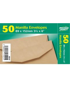 ENVELOPE 3 1/2 x 6 MANILLA (Pack Size: 40s)