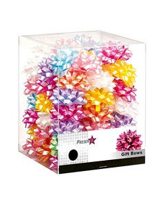 BOWS ASST PEARL CONFETTI BOWS (Pack Size: 50s)