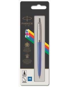 PARKER JOTTER PLASTIC BLUE BALL PEN BLISTER PACK (Pack Size: 6)