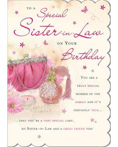 Sister In Law Relations With Love M2 9 x 6 A20053 WITH LOVE (Pack Size: 6)