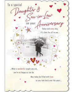 Anniv Daug & SIL Special Occasions With Love M2 9 x 6 A20191 (Pack Size: 6)