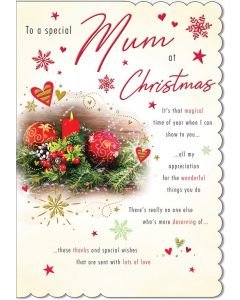 MUM A41169 WITH LOVE M2 CHRISTMAS (Pack Size: 6)