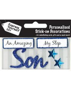 Son (Blue) Toppers (Caption Program)  EVERYDAY (Pack Size: 3)