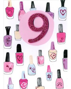 Age 9 F - Nail varnish Inspired by Second Nature 175*125 - HI HI EVERYDAY (Pack Size: 6)