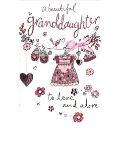 BIRTH GRANDDAUGHTER CHAMPAGNE QQ EVERYDAY (Pack Size: 3)