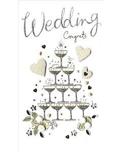 WEDDING DAY JGS554 CHAMPAGNE QQ EVERYDAY (Pack Size: 3)