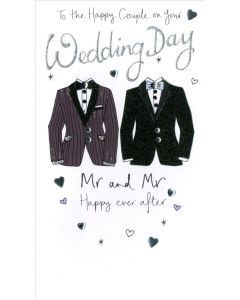 Wedding Mr & Mr - 2 Jackets CHAMPAGNE QQ EVERYDAY (Pack Size: 3)